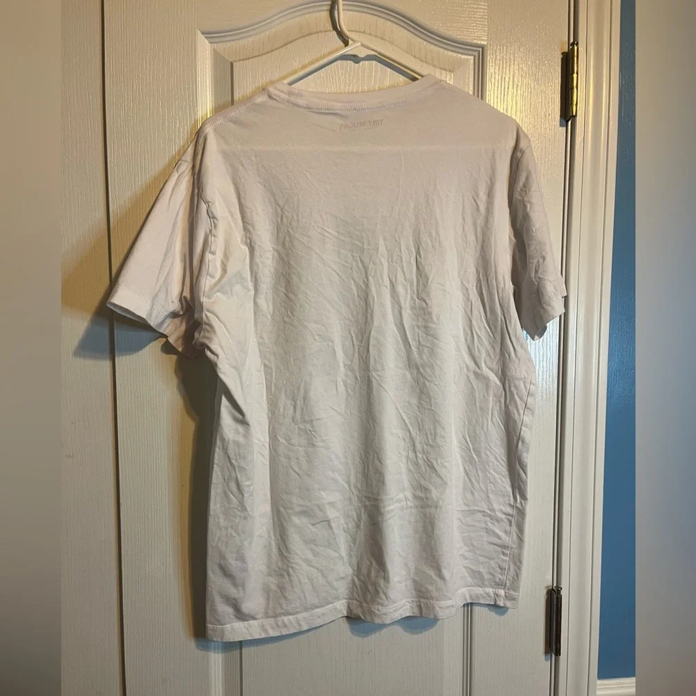 True Religion‎ Silicone T-Shirt – Optic White – Size XL 🤍💚